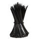 ZT07 Nylon 250Pcs/500Pcs 6mm 15/20/25/30/35/40cm Black/White Nylon Self-locking Cable Tie Zip Ties Strong Tensile Strength