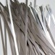 ZT10 100Pcs 200-400mm Stainless Steel Zip Tie Self Locking Cable Organizer Ties