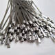 ZT10 100Pcs 200-400mm Stainless Steel Zip Tie Self Locking Cable Organizer Ties