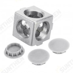 AC20 20*20mm Aluminum Angle Corner Connector T Sloted Profile 2020 Series Aluminum Profile AC20 20*20mm Aluminum Angle Corner Connector T Sloted Profile 2020 Series Aluminum Profile