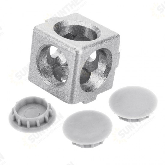 AC20 20*20mm Aluminum Angle Corner Connector T Sloted Profile 2020 Series Aluminum Profile