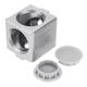 AC20 20*20mm Aluminum Angle Corner Connector T Sloted Profile 2020 Series Aluminum Profile