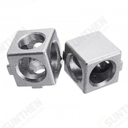 AC20 20*20mm Aluminum Angle Corner Connector T Sloted Profile 2020 Series Aluminum Profile AC20 20*20mm Aluminum Angle Corner Connector T Sloted Profile 2020 Series Aluminum Profile