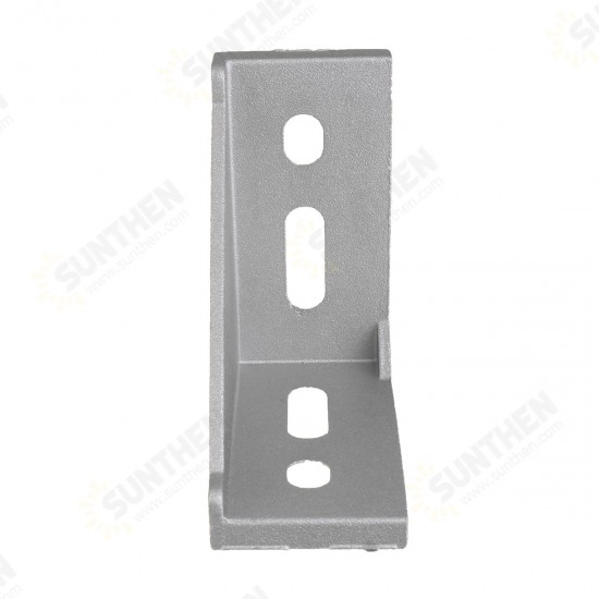 AJ40 40*80mm Aluminum Angle Corner Joint Connector 90 degrees 4080 Series Aluminum Profile