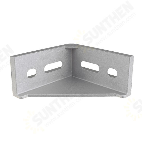 AJ40 40*80mm Aluminum Angle Corner Joint Connector 90 degrees 4080 Series Aluminum Profile