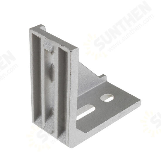 AJ40 40*80mm Aluminum Angle Corner Joint Connector 90 degrees 4080 Series Aluminum Profile