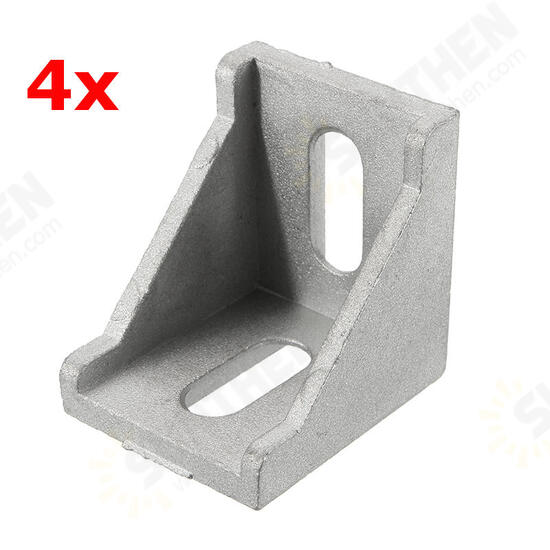 AJ40 4Pcs Corner Bracket Cast Aluminum Angle Corner Joint 40x40mm