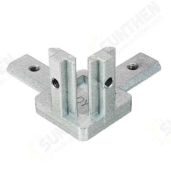 CJ40 T Slot 3 Way 90 Degree Inside Corner Connector Joint Bracket for 4040 Series Aluminum Profile