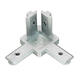 CJ40 T Slot 3 Way 90 Degree Inside Corner Connector Joint Bracket for 4040 Series Aluminum Profile