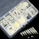 M2NH2 M2 Nylon Screw White Hex Screw Nut Nylon PCB Standoff Assortment Kit 140Pcs