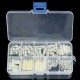 M2NH2 M2 Nylon Screw White Hex Screw Nut Nylon PCB Standoff Assortment Kit 140Pcs