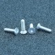 M3AH10 10Pcs M3x16mm Flat Countersunk Head Hex Socket Screw 7075 Aluminum Alloy Metric Screw Bolt