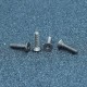 M3AH11 10Pcs M3x6mm Flat Countersunk Head Hex Socket Screw 7075 Aluminum Alloy Metric Screw Bolts