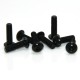 M3AH13 10Pcs M3*16mm Hex Socket Screws Round Head Cap Screw 7075 Aluminum Alloy M3AH13 10Pcs M3*16mm Hex Socket Screws Round Head Cap Screw 7075 Aluminum Alloy