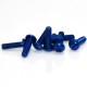 M3AH13 10Pcs M3*16mm Hex Socket Screws Round Head Cap Screw 7075 Aluminum Alloy M3AH13 10Pcs M3*16mm Hex Socket Screws Round Head Cap Screw 7075 Aluminum Alloy