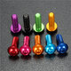 M3AH6 10Pcs M3*8mm Hex Socket Screws Round Head Cap Screws 7075 Aluminum Alloy M3AH6 10Pcs M3*8mm Hex Socket Screws Round Head Cap Screws 7075 Aluminum Alloy