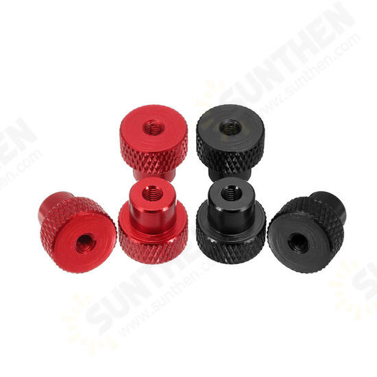 M3AN2 10Pcs M3 Frame Hand-tight Flange Nut Cap Aluminum Alloy Super Light