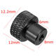 M3AN2 10Pcs M3 Frame Hand-tight Flange Nut Cap Aluminum Alloy Super Light