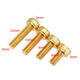 M3ASH3 10pcs M3 Hex Socket Cap Head Screws Alloy Steel Titanium Plated 12.9 Grade M3ASH3 10pcs M3 Hex Socket Cap Head Screws Alloy Steel Titanium Plated 12.9 Grade