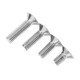 M3ASH5 10pcs M3 Hex Countersunk Flat Head Screws Alloy Steel Titanium Plated 12.9 Grade