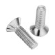 M3ASH5 10pcs M3 Hex Countersunk Flat Head Screws Alloy Steel Titanium Plated 12.9 Grade