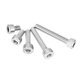 M3SH5 50Pcs M3 Stainless Steel Hex Socket Cap Head Screws Bolts 4-20mm Optional Length