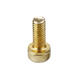 M4AH1 50Pcs Titanium Plated M4 Hex Socket Cap Head Screws Alloy Steel 12.9 Grade Screw Bolt M4*10