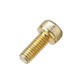 M4AH1 50Pcs Titanium Plated M4 Hex Socket Cap Head Screws Alloy Steel 12.9 Grade Screw Bolt M4*10