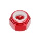 M4AN1 10Pcs M4 Self-locking Nylon Nut Aluminum Alloy Multi-color