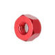 M4AN1 10Pcs M4 Self-locking Nylon Nut Aluminum Alloy Multi-color