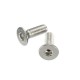 M4SH2 50pcs Metric M4 Stainless Steel Countersunk Flat Head Hex Socket Cap Screw Bolts