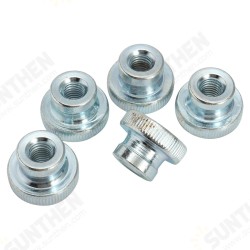 MXCN3 50Pcs Carbon Steel Knurled Thumb Nut Thread M3 M4 M5 M6 M8 M10 MXCN3 50Pcs Carbon Steel Knurled Thumb Nut Thread M3 M4 M5 M6 M8 M10