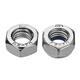 MXSN2 255pcs Stainless Steel Nylon Lock Nuts Full Nuts Washers Kit M4 M5 M6