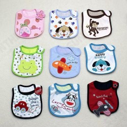 Baby 3 Layer Cotton Napkin Saliva Towel Lunch Bibs Waterproof Baby 3 Layer Cotton Napkin Saliva Towel Lunch Bibs Waterproof