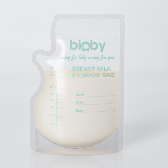 100PCS 40ml Milk Freezer Bags Leakproof Mother Milk Baby Food Storage Breast Milk Storage Bag BPA Baby Safe Feeding Bags
