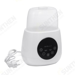 Baby Bottle Warmer, Bottle Steam 6-in-1 Double Bottle Baby Food Heater for Evenly Warm Breast Milk or Formula, LED Panel Control Real-time Dis Baby Bottle Warmer, Bottle Steam 6-in-1 Double Bottle Baby Food Heater for Evenly Warm Breast Milk or Formula, LED Panel Control Real-time Dis