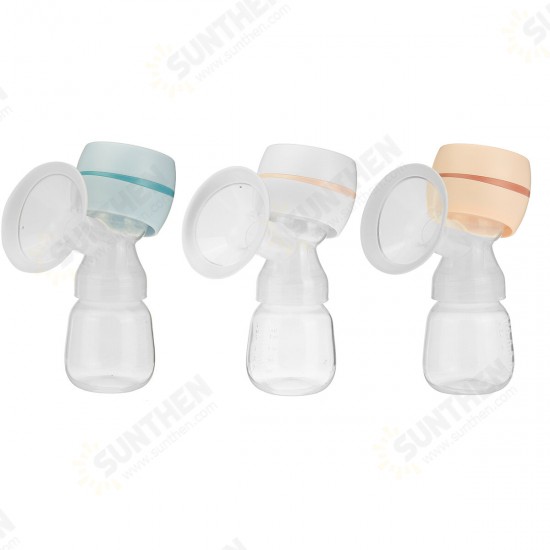 Electric Breast Pump Breast Massager Mute Milk Feeding Collector Portable Baby Breastfeeding Bottle Lactation Soft Painless