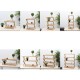 38/68cm Two/three/four/five Stories Flower Pot Plant Stand Shelves Flower Rack Display Shelf Garden Indoor Outdoor Patio