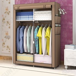 Foldable Mobile Textile Wardrobe Fabric Cupboard Folding Cupboard Wardrobe for Home Bedroom Foldable Mobile Textile Wardrobe Fabric Cupboard Folding Cupboard Wardrobe for Home Bedroom