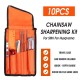 10Pcs Chain Saw Sharpening File Filing Kit Files Tool Chain Sharpener For Stihl