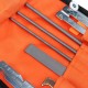 10Pcs Chain Saw Sharpening File Filing Kit Files Tool Chain Sharpener For Stihl