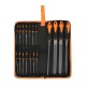 14/16/18/19/20/21PCS File and File Set Steel Metal Woodcarving Woodworking Tool Set Flat/semi-circular Set