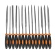 14/16/18/19/20/21PCS File and File Set Steel Metal Woodcarving Woodworking Tool Set Flat/semi-circular Set