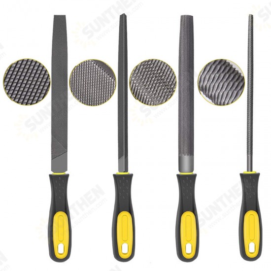 14/16/18/19/20/21PCS File and File Set Steel Metal Woodcarving Woodworking Tool Set Flat/semi-circular Set