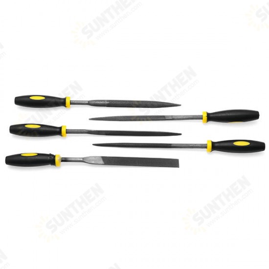 5PCS MC05303 Steel File Set Woodworking Metal Grinding Tool Rasp