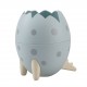 1 Pcs Dinosaur Egg Shape Pen Holder Desktop Storage School Office Desktop Decoration Pen Holder for Kids