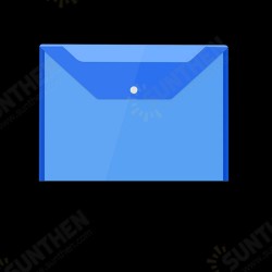 20Pcs A4 Transparent File Folder with Pocket Snap Closure Document Organizer Plastic File Pocket for School Office