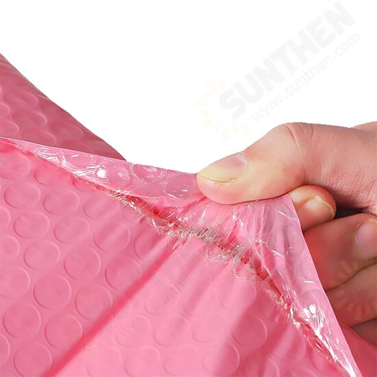 50pcs Bubble Mailers Pink Poly Bubble Mailer Self Seal Padded Envelopes Gift Bags For Book Magazine Lined Mailer Self Seal Pink