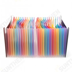 A4 24 Pockets Expanding Folder Accordion Multicolour Stand Expandable Portable Accordion File Business Office Stationery Supplies A4 24 Pockets Expanding Folder Accordion Multicolour Stand Expandable Portable Accordion File Business Office Stationery Supplies