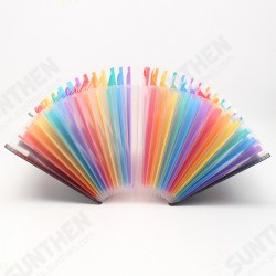 A4 24 Pockets Expanding Folder Accordion Multicolour Stand Expandable Portable Accordion File Business Office Stationery Supplies A4 24 Pockets Expanding Folder Accordion Multicolour Stand Expandable Portable Accordion File Business Office Stationery Supplies